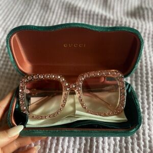 Gucci Studded Square Sunglasses